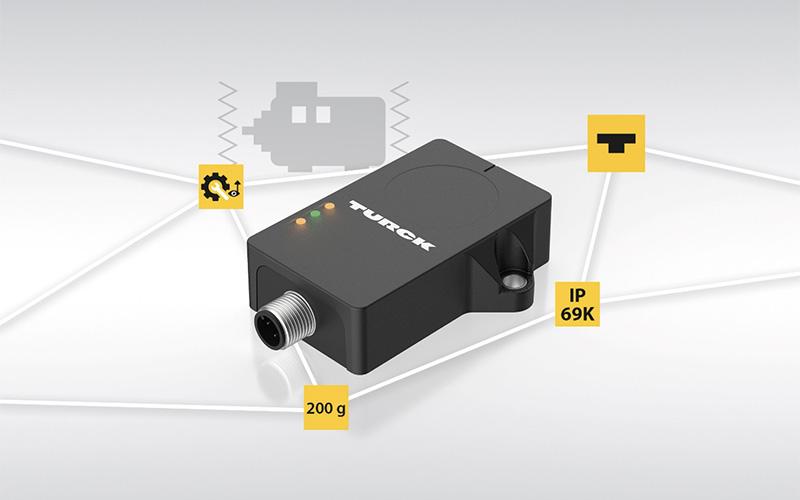 Io Link Gecombineerde Trillings Temperatuursensor Met Io Link